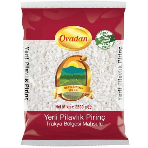 Ovadan Pirinç Pilavlık Yerli 2.5 Kg