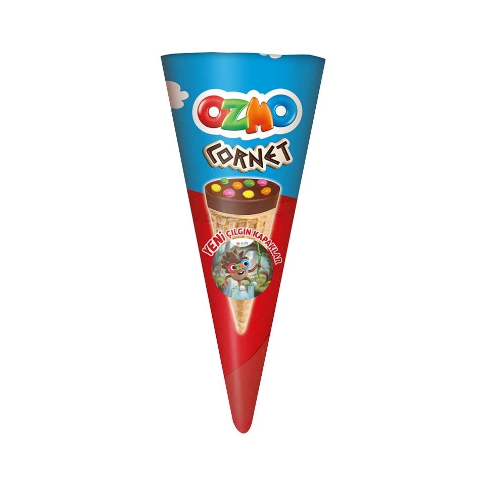 Ozmo Cornet Çikolata Dolgulu Gofret 25 Gr