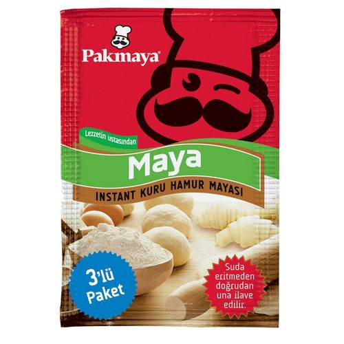 Pakmaya Instant Maya 3 Adet 30 Gr