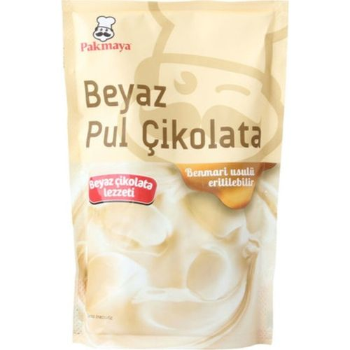 Pakmaya Beyaz Pul Çikolata 100 Gr