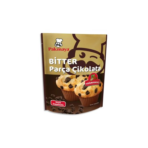 Pakmaya Bitter Parça Çikolata 70 Gr