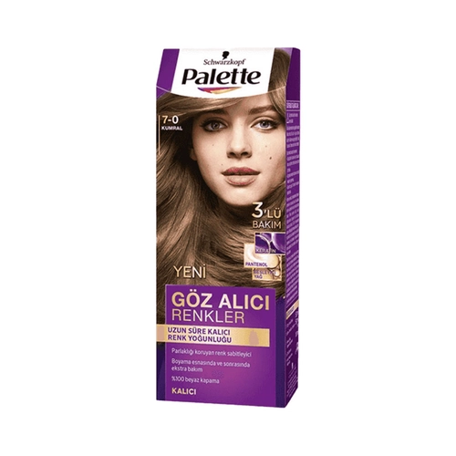 Palette Saç Boyası Basic Kumral 7.0 Adet