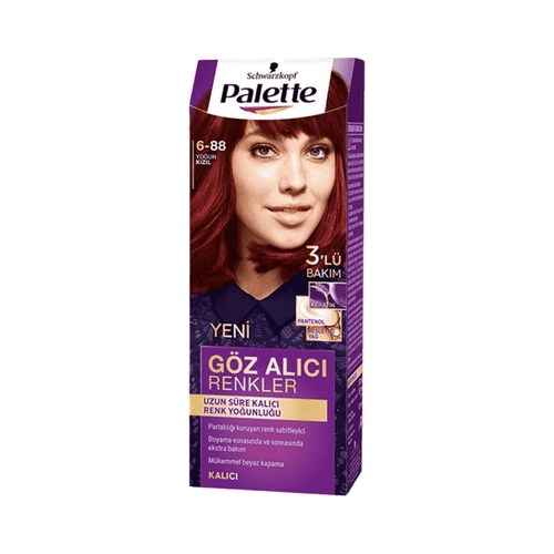 Palette Saç Boyası Basic Yoğun Kızıl 6-88 Adet