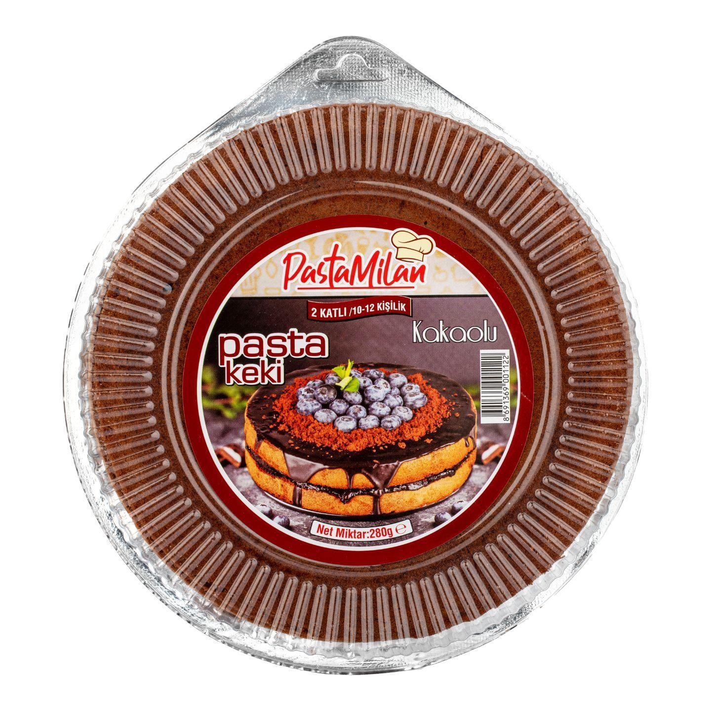 Pastamilan Kek Pasta Tabanı Kakaolu Vanilyalı 280 Gr