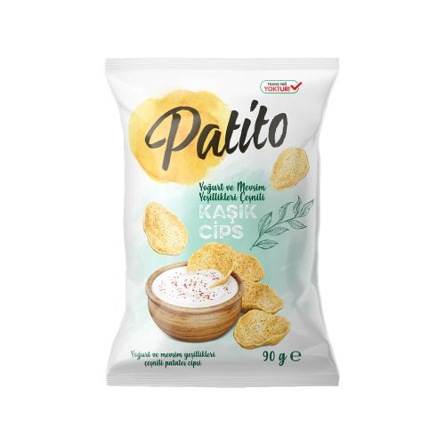 Patito Baharat Mevsimsel Kaşık Cips 90 Gr