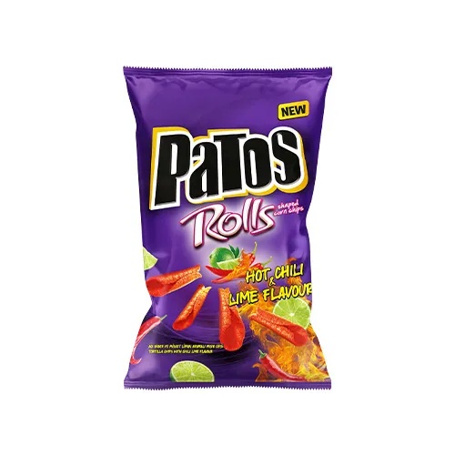 Patos Rolls Chilli Lime Mısır Cipsi 135 Gr
