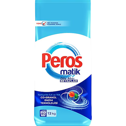 Peros Yasemin Çiçeği Toz Deterjan 12 Kg