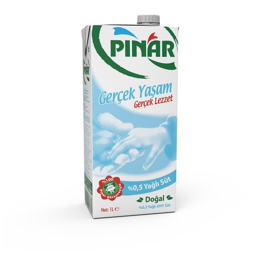 Pınar %0,5 Yağlı Süt 1 Lt