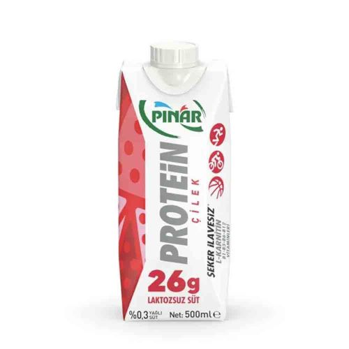 Pınar Protein Çilekli 500 Ml