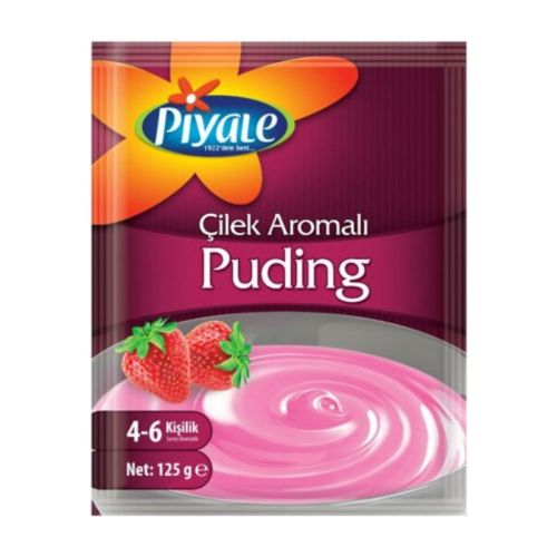 Piyale Çilekli Puding 125 Gr