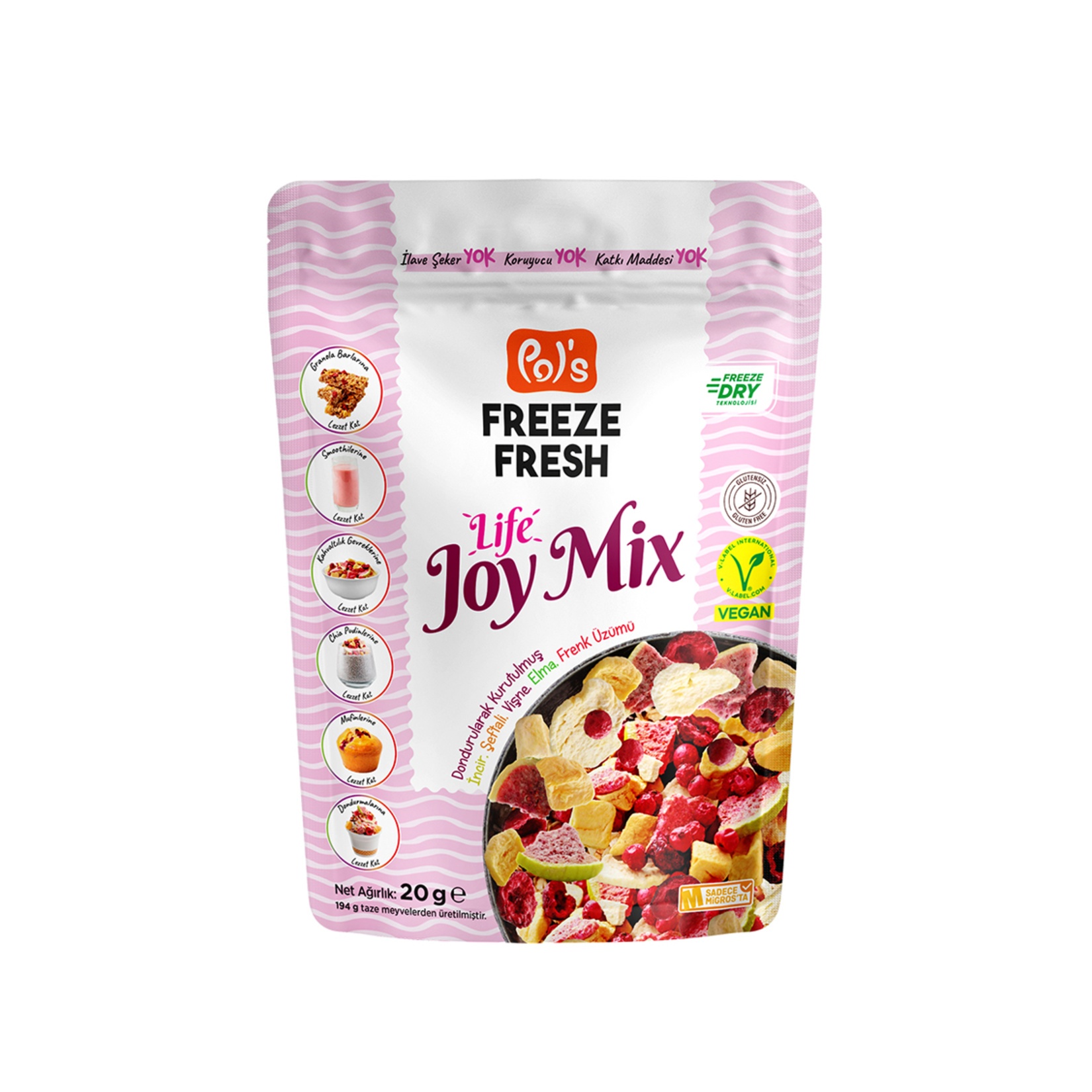 Pol's Freeze Fresh Life Joy Mix 20 Gr