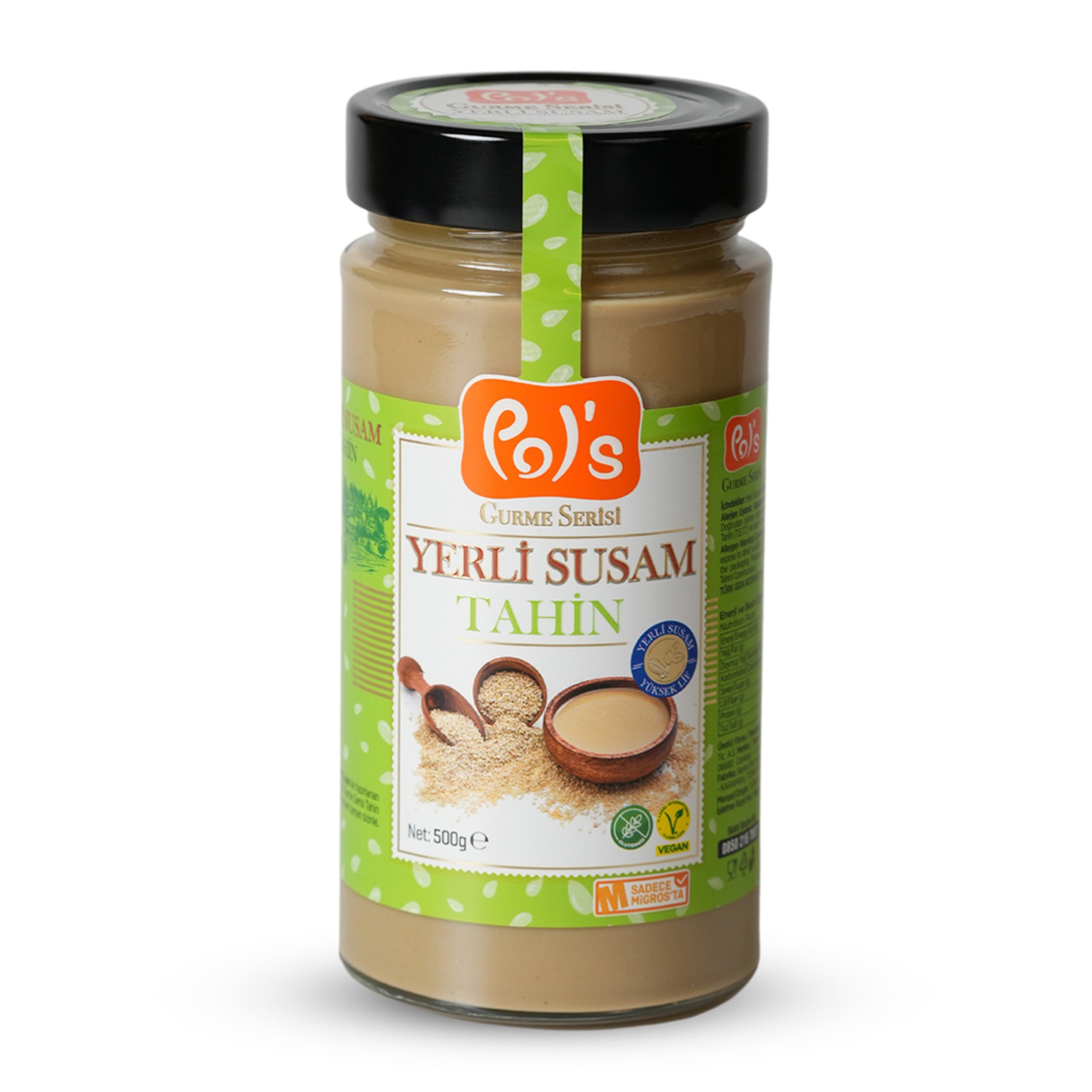 Pol's Gurme Yerli Susam Tahin 500 Gr