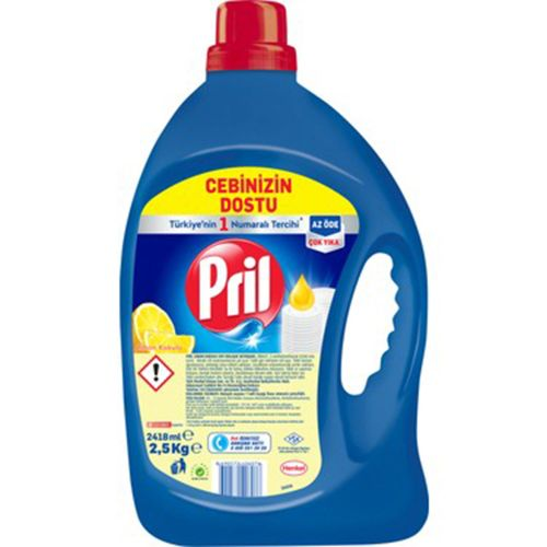 Pril Limon Sıvı Bulaşık Deterjanı 2.418 Lt
