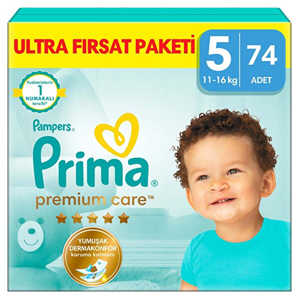 Prima Premium Care Fırsat 5 Numara 74lü 74 Adet