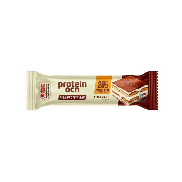 Proteinocean Tiramisu Aromalı Protein Bar 50 Gr
