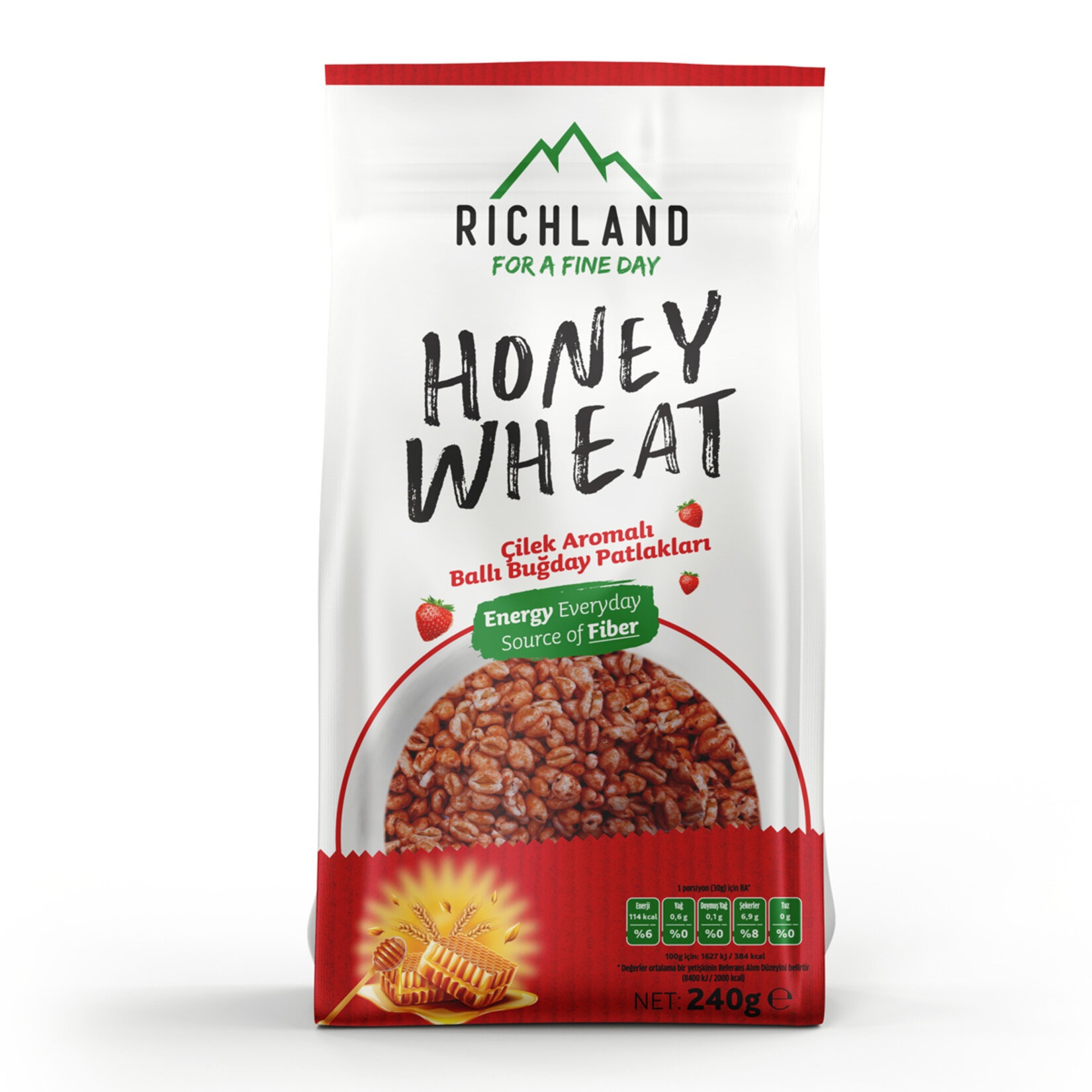 Richland Ballı Buğday Patlakları 240 Gr