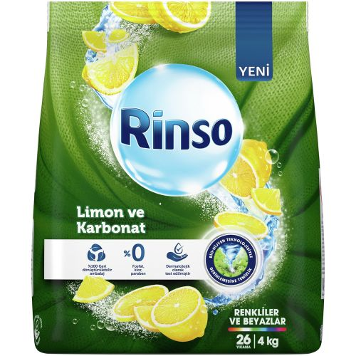 Rinso Toz Limon Karbonat 4 KG