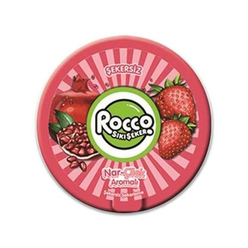 Rocco Sıkı Şeker Nar Çilek 12 Gr