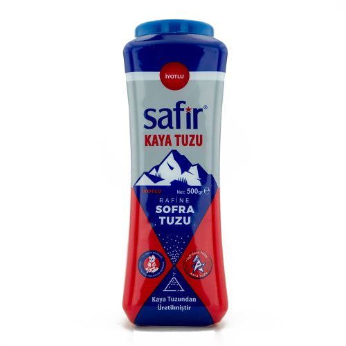 Safir Iyotlu Kaya Tuzu Tuzluk 500 G