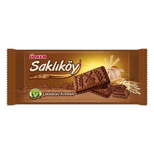 Saklıköy Çikolata Kremalı Bisküvi 3x87 Gr