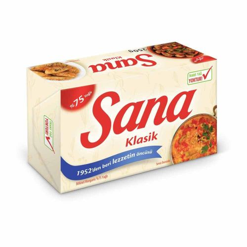 Sana Margarin Paket Tereyağı Lezzeti 250 Gr