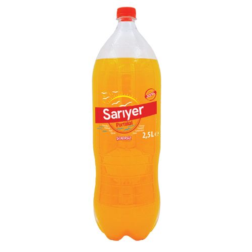 Sarıyer Gazlı İçecek Portakal 2.5 Lt