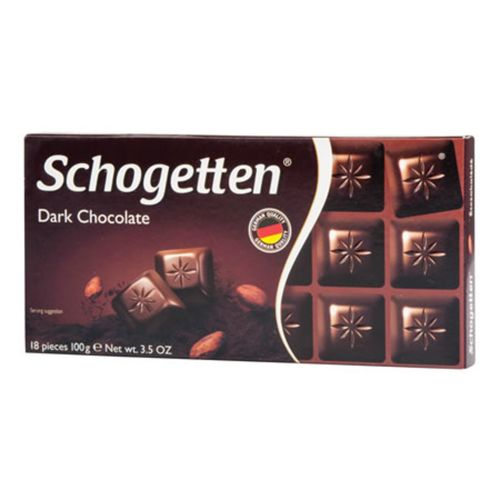 Schogetten Dark Chocolate 100 Gr