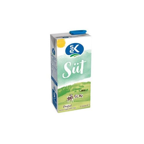 Sek %0.5 Yağlı Süt 1 Lt