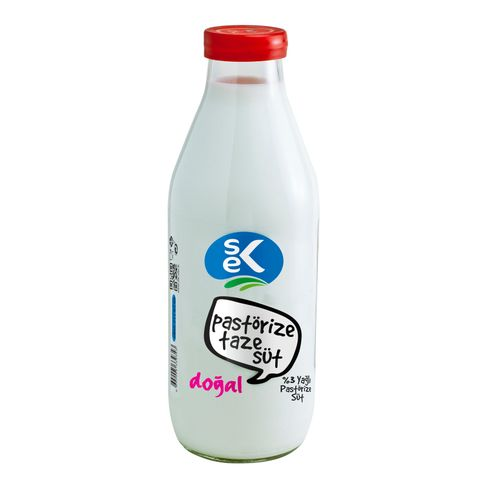 Sek Günlük Pastörize Şişe Süt 1l