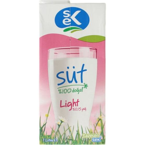 Sek Light Süt 1 Lt