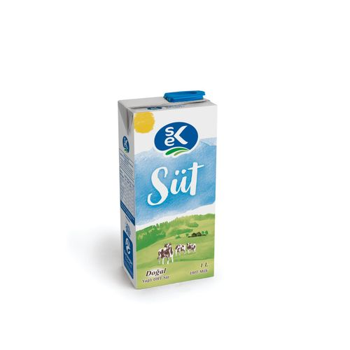 Sek Yağlı Süt 1 Lt