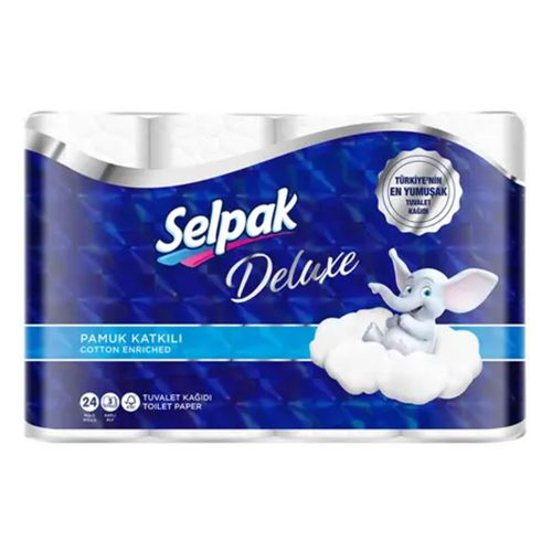 Selpak Deluxe Tuvalet Kağıdı 24 Adet