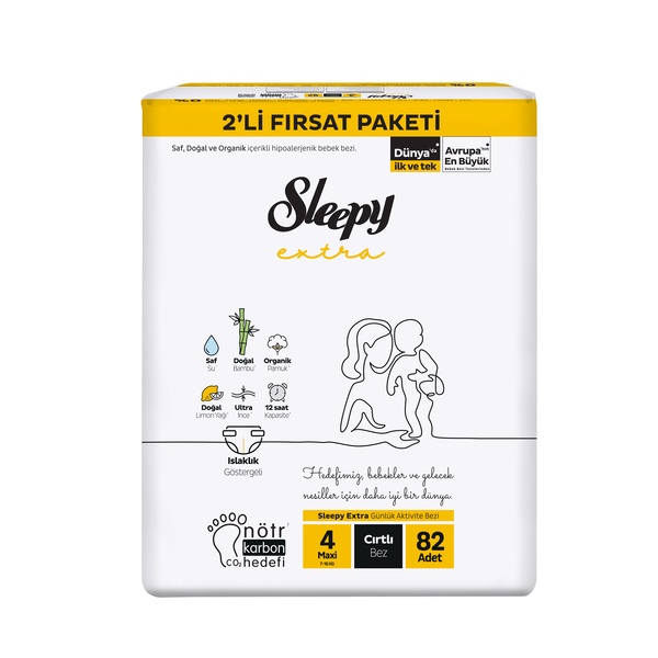 Sleepy Extra Fırsat Paketi Maxi 2 Adet