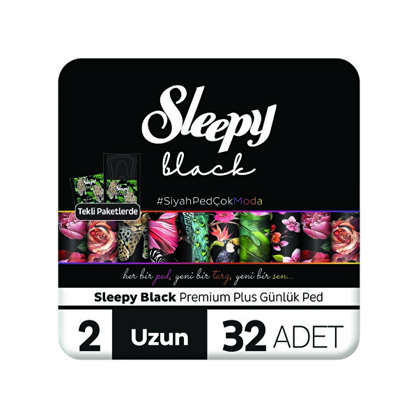 Sleepy Sensitive Premium Plus Günlük Ped Uzun 32li Adet