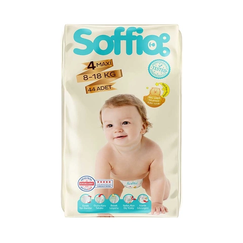 Soffio Çocuk Bezi Maxi 44 Adet