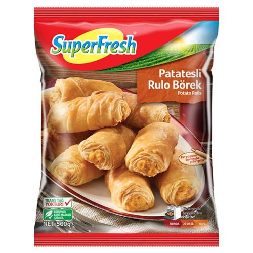 Süperfresh Rulo Börek Patatesli 500 Gr