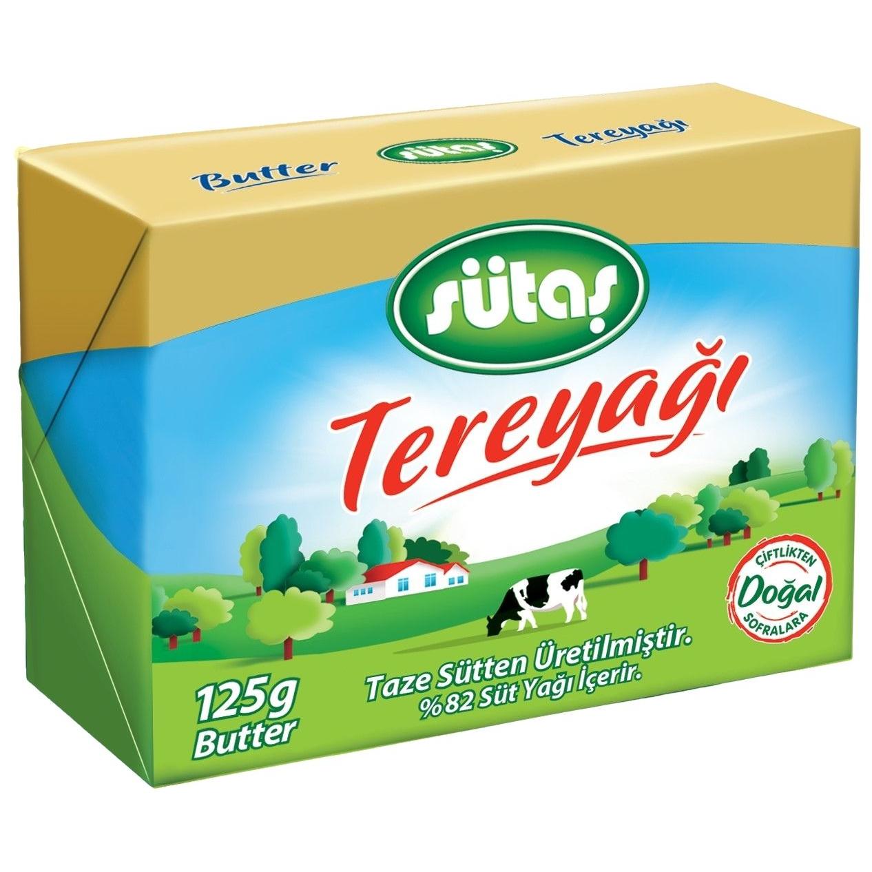 Sütaş Tereyağ 125 Gr