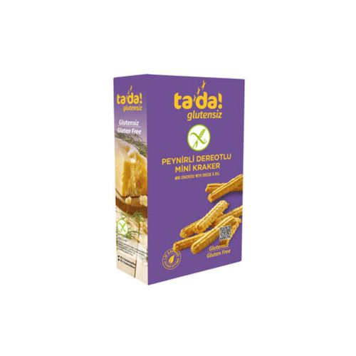 Tada Glütensiz Peynirli Dereotlu Mini Kraker 85 Gr