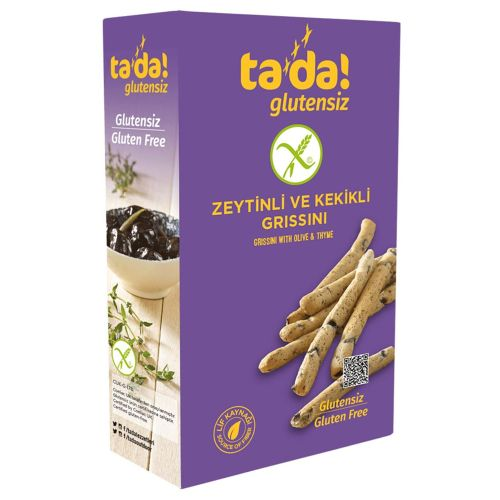 Tada Glutensiz Zeytinli Kekik Grissini 75 Gr