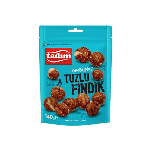 Tadım Kavrulmuş Tuzlu Fındık 140 Gr