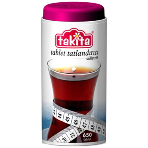 Takita Tablet Tatlandırıcı 650 Adet 39 Gr