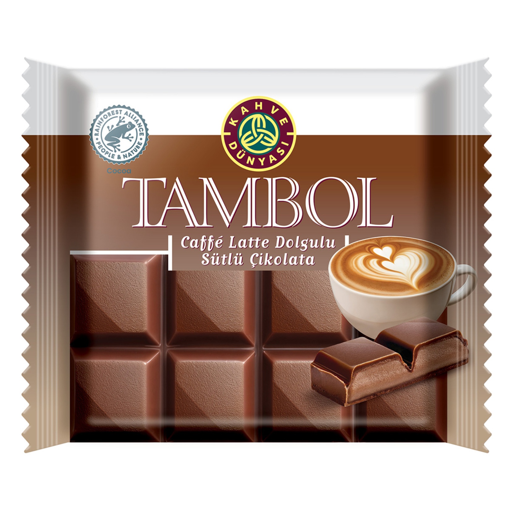 Tambol Latte Dolgulu Çikolata 100 Gr