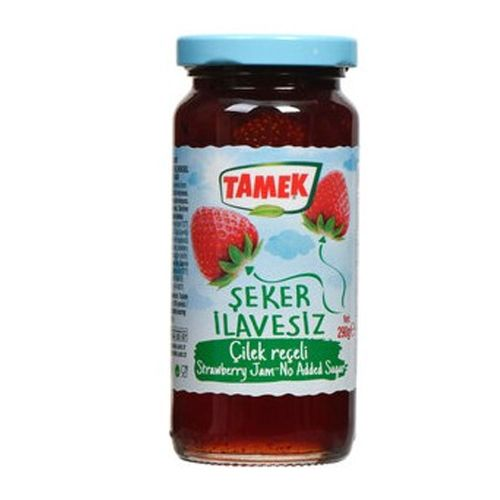 Tamek Çilek Reçeli Şeker İlavesiz 290 Gr
