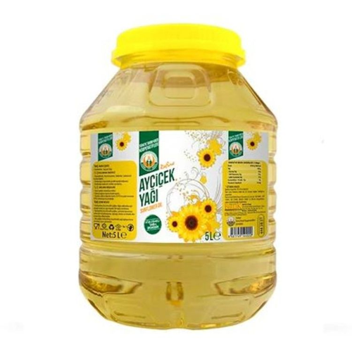 Tarım Kredi Ayçiçek Yağı Geniş Ağızlı Pet 5 Lt