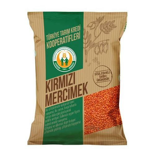Tarım Kredi Kırmızı Mercimek Futbol 2.5 Kg