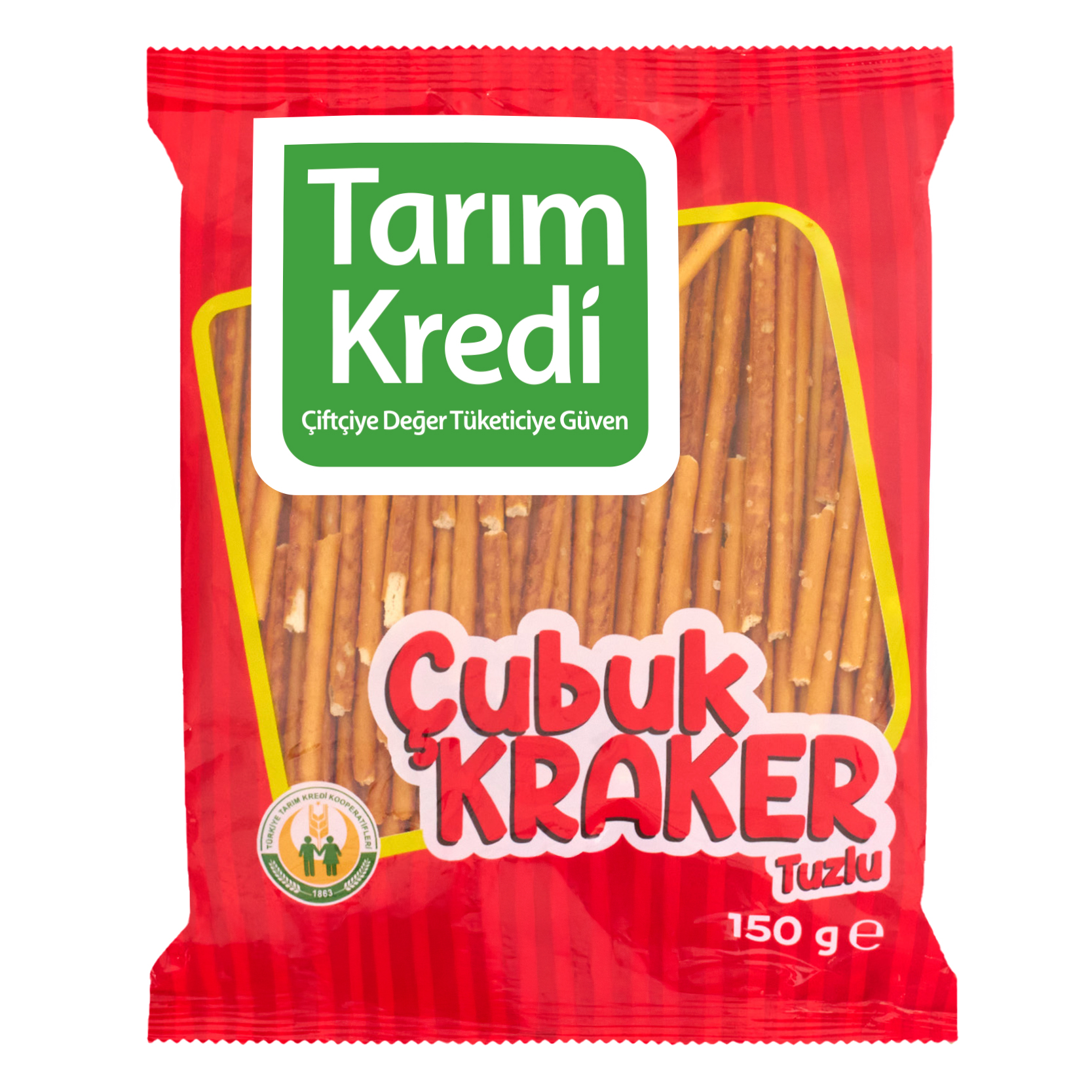 Tarım Kredi Tuzlu Çubuk Kraker 150 Gr