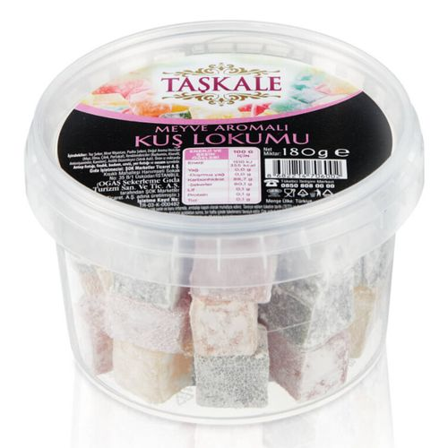 Taşkale Meyve Aromalı Kuş Lokumu 180 Gr