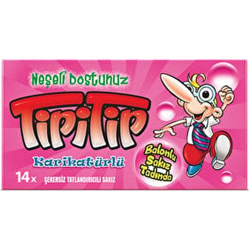 Tipitip Karışık Meyve Ve Mentol Aromalı Sakız 27 Gr