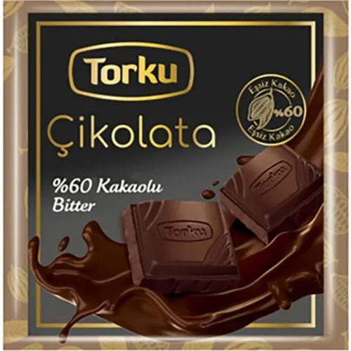 Torku Çikolata Bitter 60 Gr
