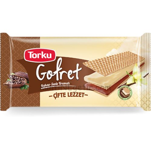 Torku Gofret Kakaolu Sade 142 Gr